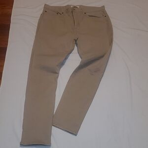 GAP Beige Skinny Fit Trousers
